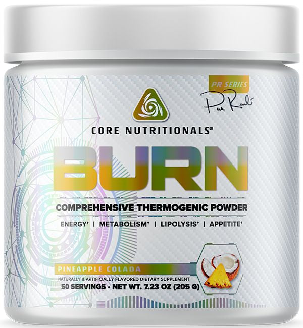 Core Nutritionals Burn Thermogenic Fat Burner Powder 50 