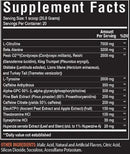 Merica Labz Castle Bravo pre-workout facts 1