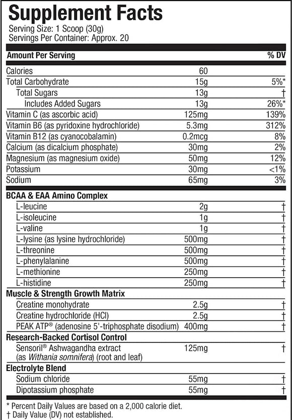 MuscleTech CELL-TECH ELITE 1.30lbs facts
