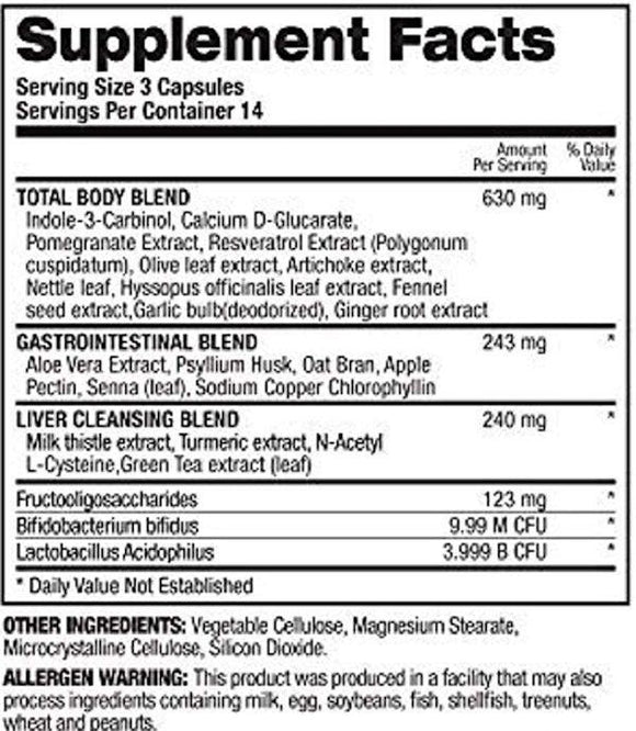 Top Secret Nutrition Cleanse And Detox 