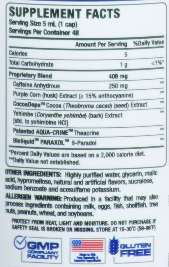VPX Liquid Clenbutrx facts
