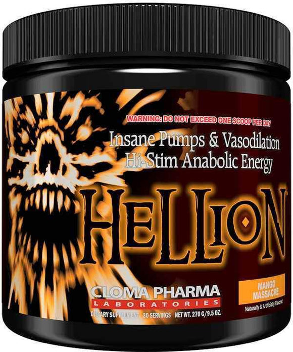 Cloma Pharma Pre-Workout Razzberry Scream Cloma Pharma Hellion