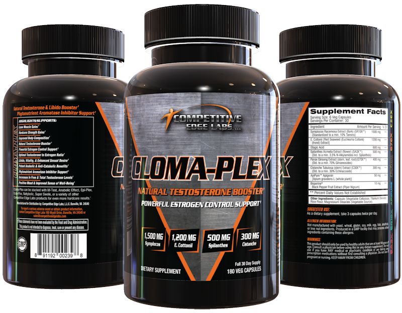 Competitive Edge Labs Cloma-Plex 180 Caps bottle