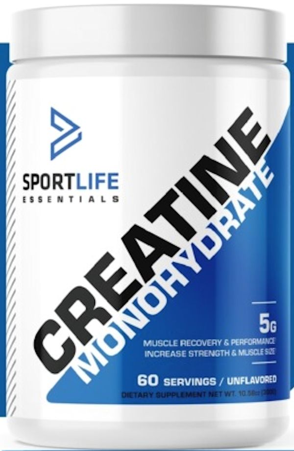 SportLife Essentials pure Creatine Monohydate