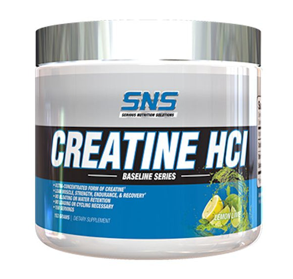 Serious Nutrition Solutions SNS Creatine HCI lemon
