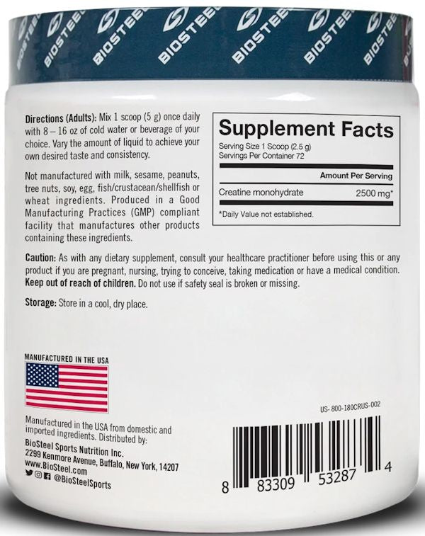 Biosteel Creatine 72 servings