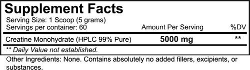 NutraKey Creatine Monohydrate 300 gms