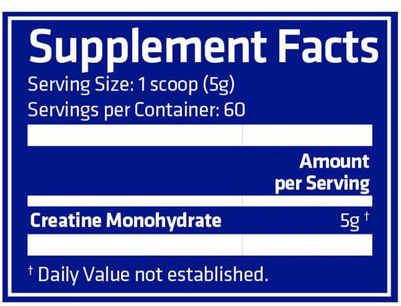 USN Pure Creatine 60 servings