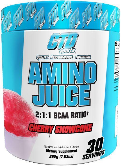 CTD Sports BCAA Green Apple CTD Sports Amino Juice 30 servings