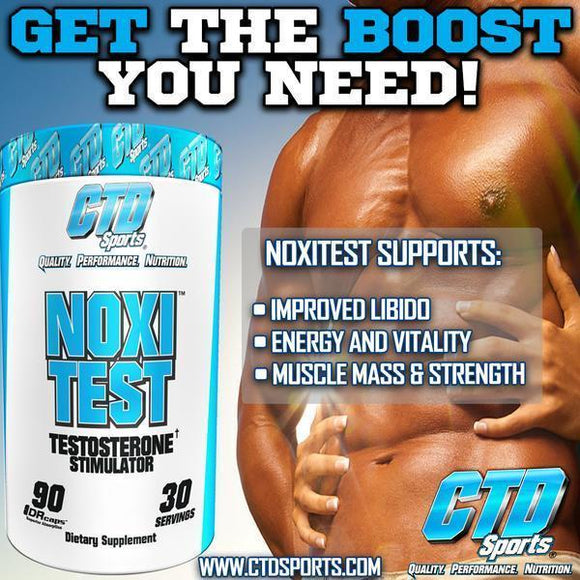 CTD Sports Test Booster CTD Labs Noxitest 90 Caps