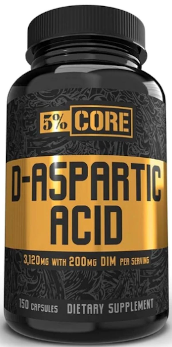 5% Core D-Aspartic Acid 150 Capsules