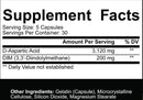 5% Core D-Aspartic Acid 150 Capsules facts