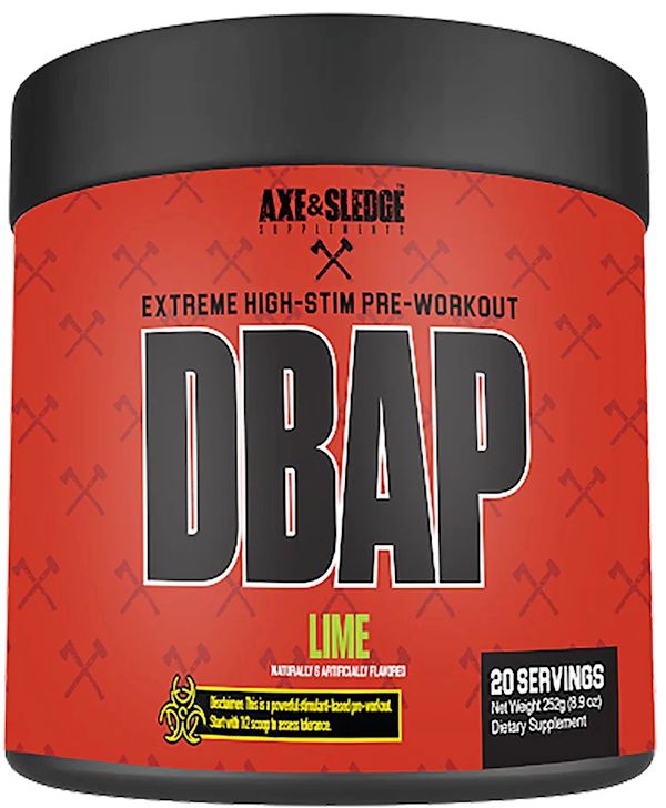 Axe & Sledge DBAP High-Stim Pre-workout Sherbet
