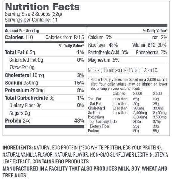 Designer Protein Protein Designer Protein Totally Egg Protein Powder