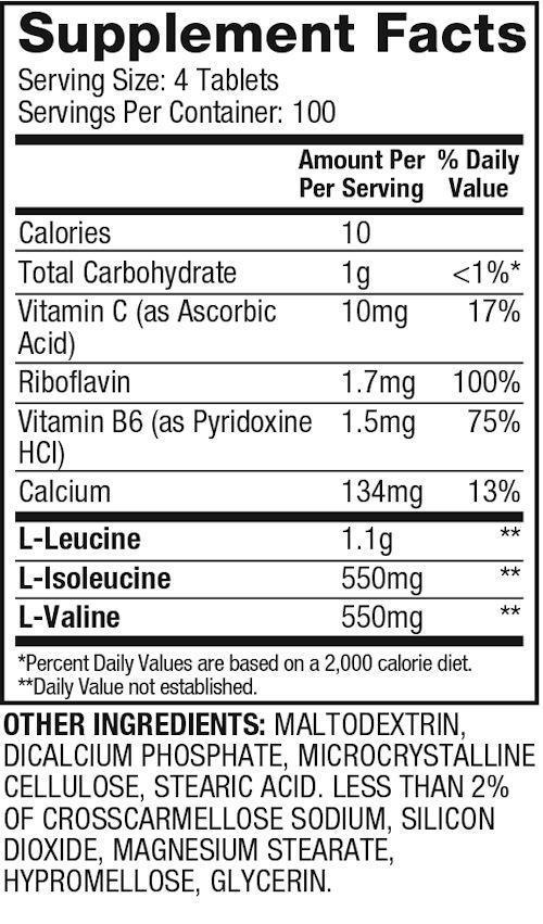 Dymatize BCAAs Dymatize BCAA Complex 2200 400 caplets