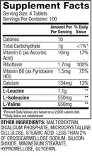 Dymatize BCAAs Dymatize BCAA Complex 2200 400 caplets