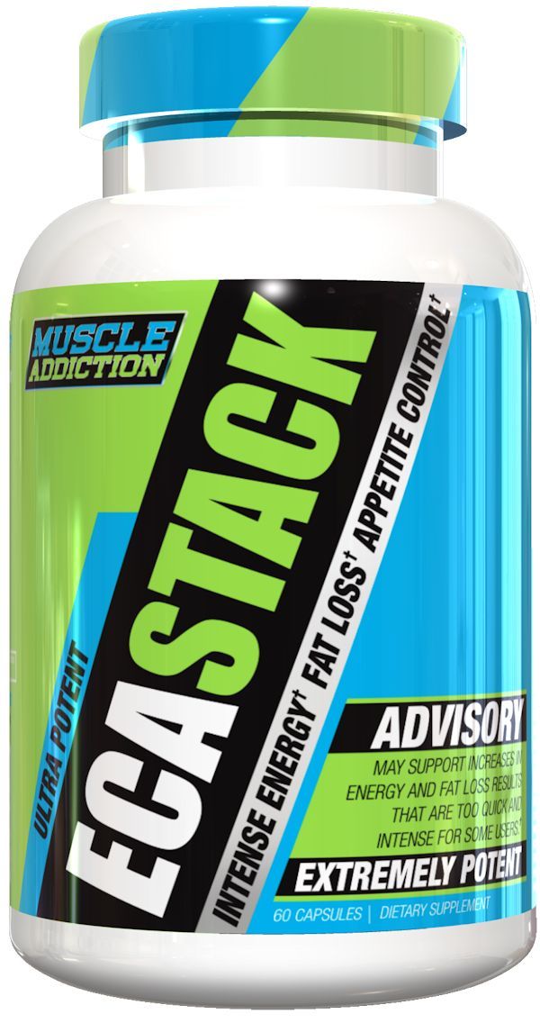 Muscle Addiction ECA Stack Fat Burner 60 capsules 5
