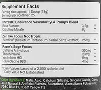 Psycho Pharma Edge of Insanity with Zembrin CLEARANCE