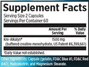 EFX Sports Creatine EFX Sports Kre-Alkalyn 120 caps