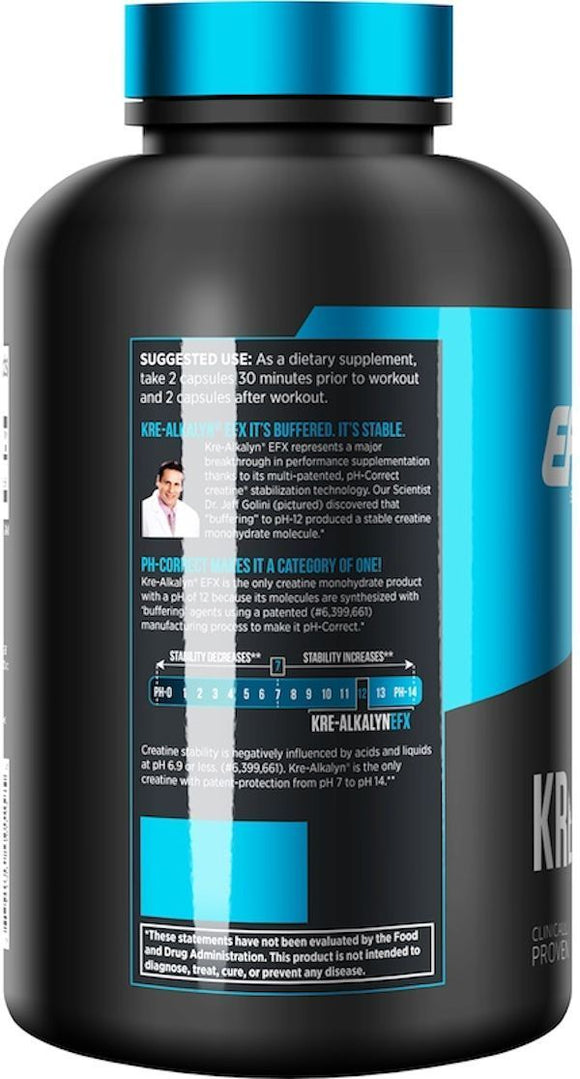 EFX Sports Creatine EFX Sports Kre-Alkalyn 240 side