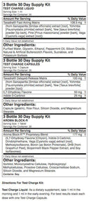 EFX Sports Test Booster EFX Sports Test Charge 30 day supply