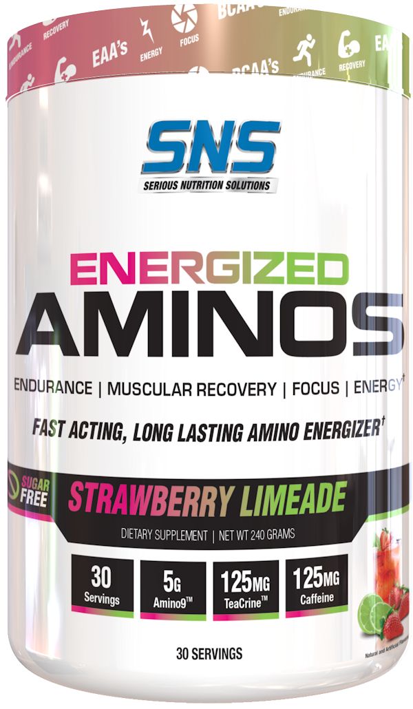 SNS Serious Nutrition Solutions Energized Aminos lime
