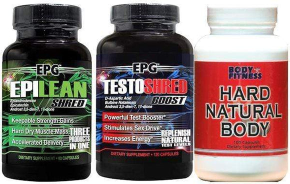 EPG Hardcore EPG Epilean Testoshred with FREE Hard Natural Body