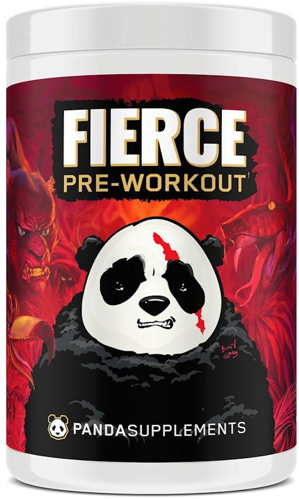Panda Supps Fierce Pre-Workout 30 Servings blood