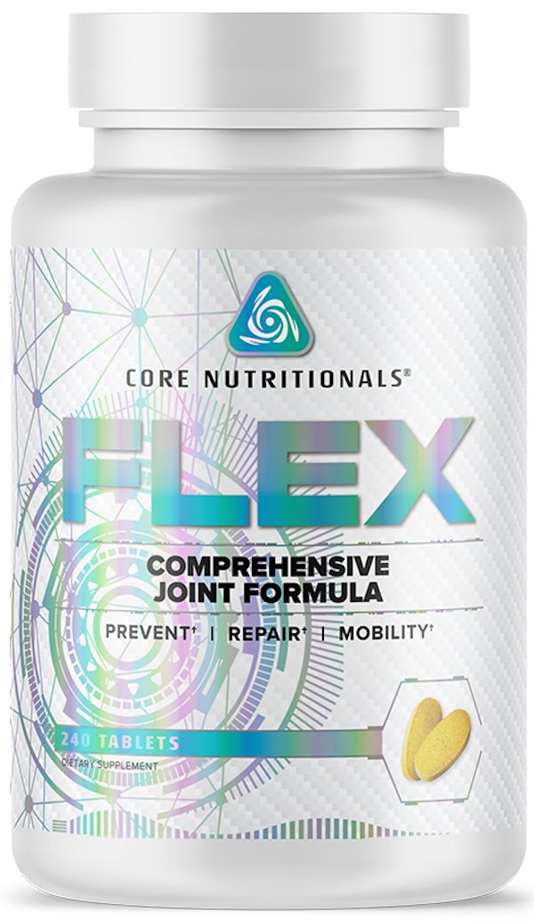 Core Nutritionals FLEX Joint Formula 240 Tablets pain