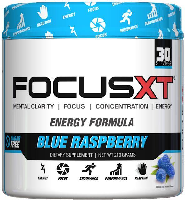 SNS Focus XT Pre-Workout 30 Servings blue