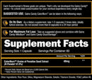 Alpha Lion Gains Candy Caloriburn 60 Capsules fact