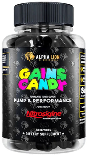Alpha Lion Gains Candy Nitrosigine Pump & Performance