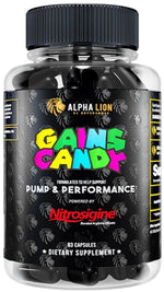 Alpha Lion Gains Candy Nitrosigine Pump & Performance