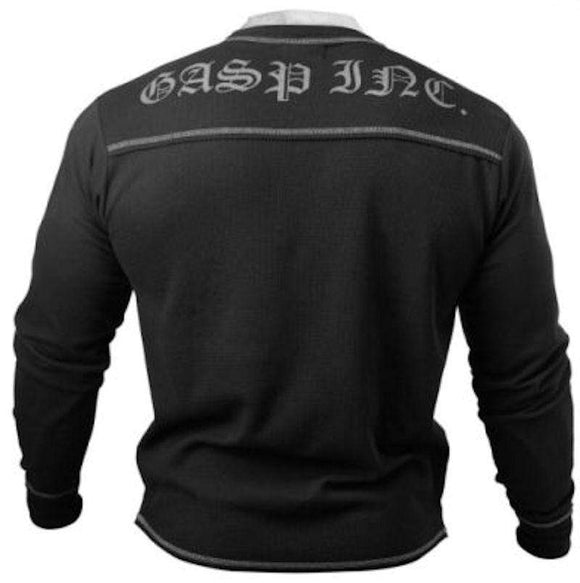 GASP Men Clothing GASP Men's Thermal Longsleeves Black