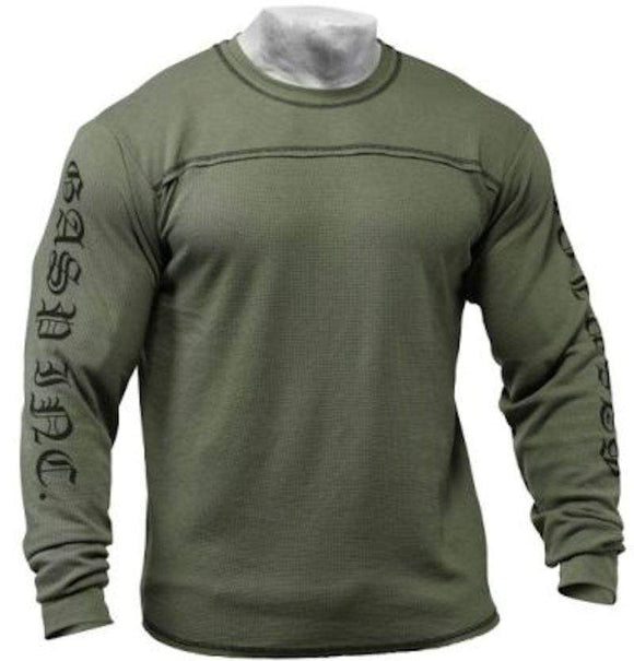 GASP Men Clothing GASP Men's Thermal Longsleeves Wash Green