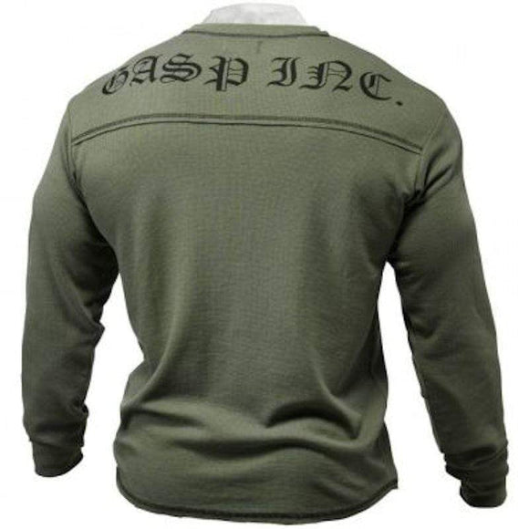 GASP Men Clothing GASP Men's Thermal Longsleeves Wash Green