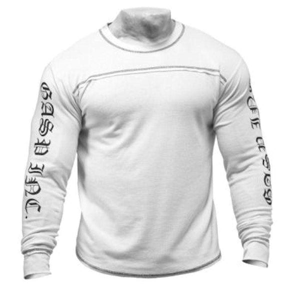 GASP Men Clothing GASP Men's Thermal Longsleeves White