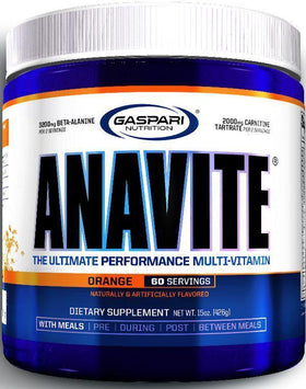 Gaspari Nutrition Multi Vitamin Orange Gaspari Nutrition Anavite Powder