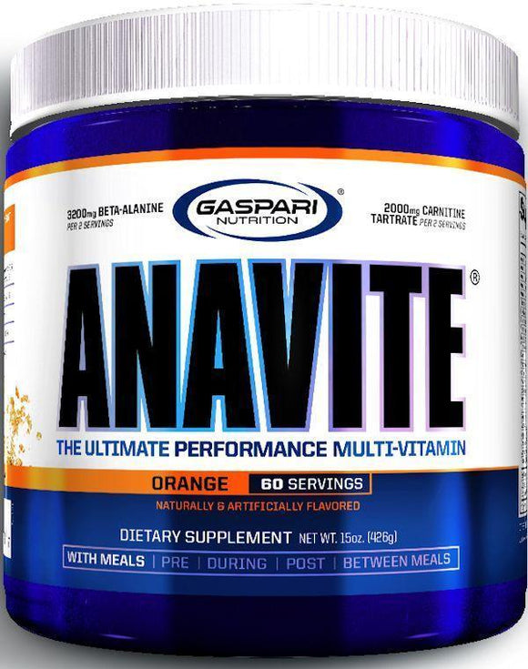 Gaspari Nutrition Multi Vitamin Orange Gaspari Nutrition Anavite Powder