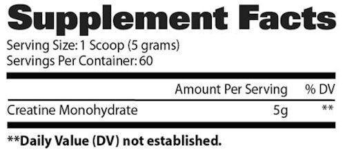 GAT Sports Creatine GAT Sports Creatine 300 gms fact