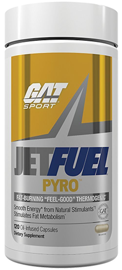 GAT Sports Weight Loss GAT Sports JetFUEL PYRO 120 Oil-Infused Caps