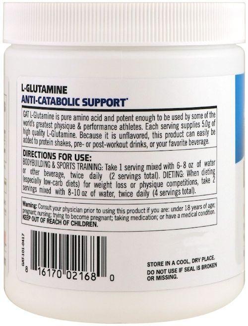 GAT Sports Glutamine GAT Sports L-Glutamine 100 servings