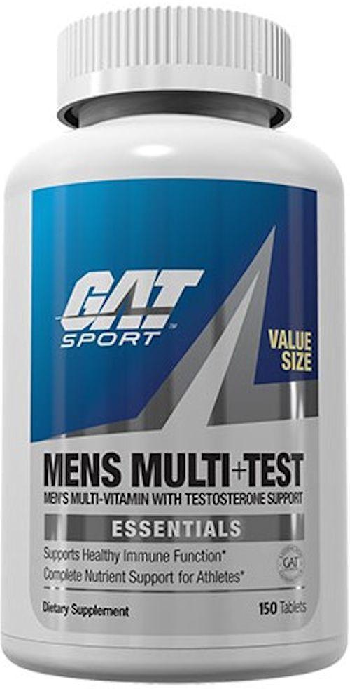GAT Sports Multi Vitamin Mens Multi+Test 150 caps