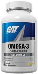 GAT Sports Omega 3 Gat Sports Omega-3 Lemon 90 Softgels