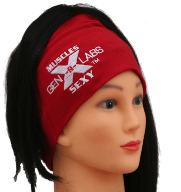 GenXLabs Beannie Red GenXLabs Workout Cotton Hair Beanie 