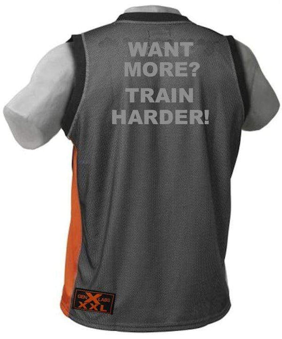 GenXLabs Muscle Tank Top XXL Fitness Wear back