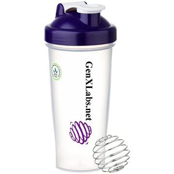 GenXLabs Shaker Cup Orange GenXLabs Blender Bottle 28 Oz