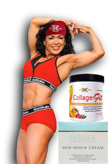 GenXlabs Women's Training Set with FREE Collagenfit, Beanie, and Skin Renew Cream