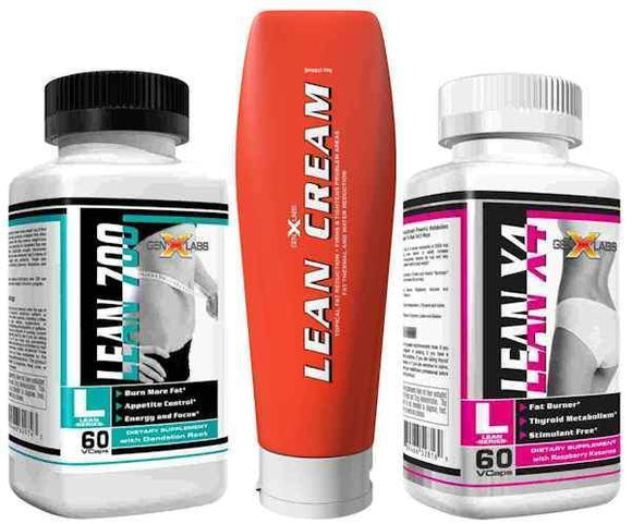 GenXLabs Lean Weight Loss Stack- Lean Cream, Lean 700, LeanX4 Low-Price-Supplements