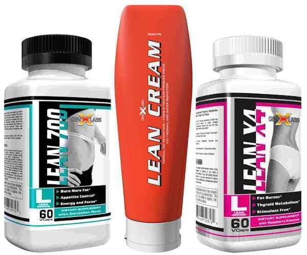 GenXLabs Lean Weight Loss Stack- Lean Cream, Lean 700, LeanX4 Low-Price-Supplements